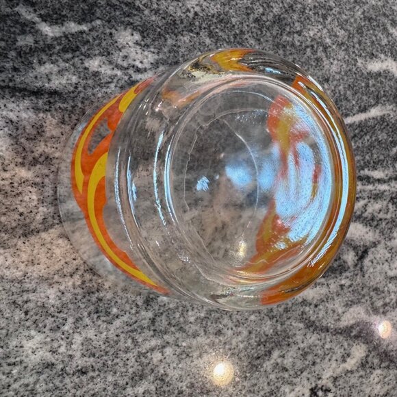 Vintage 1960'6 Colony MCM Orange Rainbow Ice Bucket - Picture 3 of 8